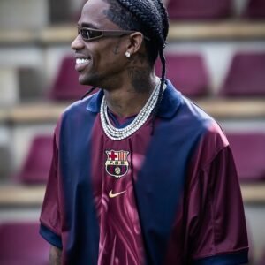Travis Scott X Barcelona Retro Focimez