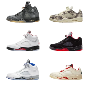 A Jordan 5
 LJR Batch
(26 colorways)