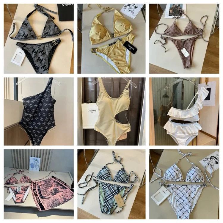 Chanel Swimsuit Set