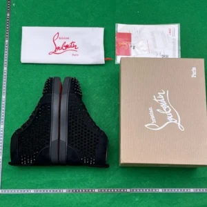 CL Christian Louboutin Kate high heels and Rivet shoes Nailed sneakers