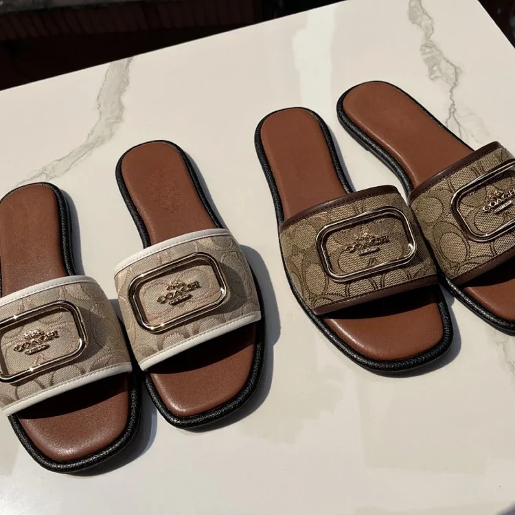Coach slippers