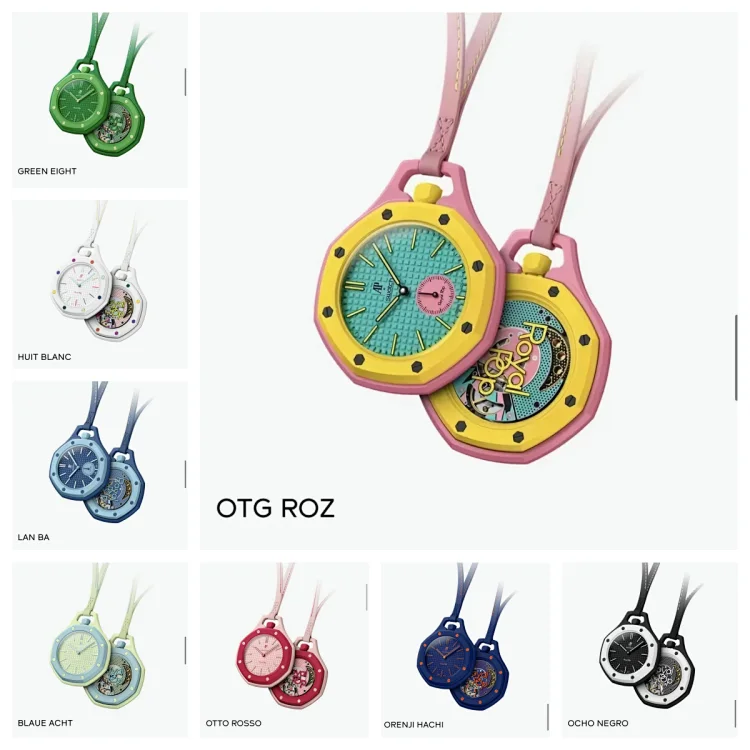 AP × Swatch Collab Pocket Watch (OTG Series)